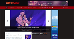 Desktop Screenshot of music-asia.com